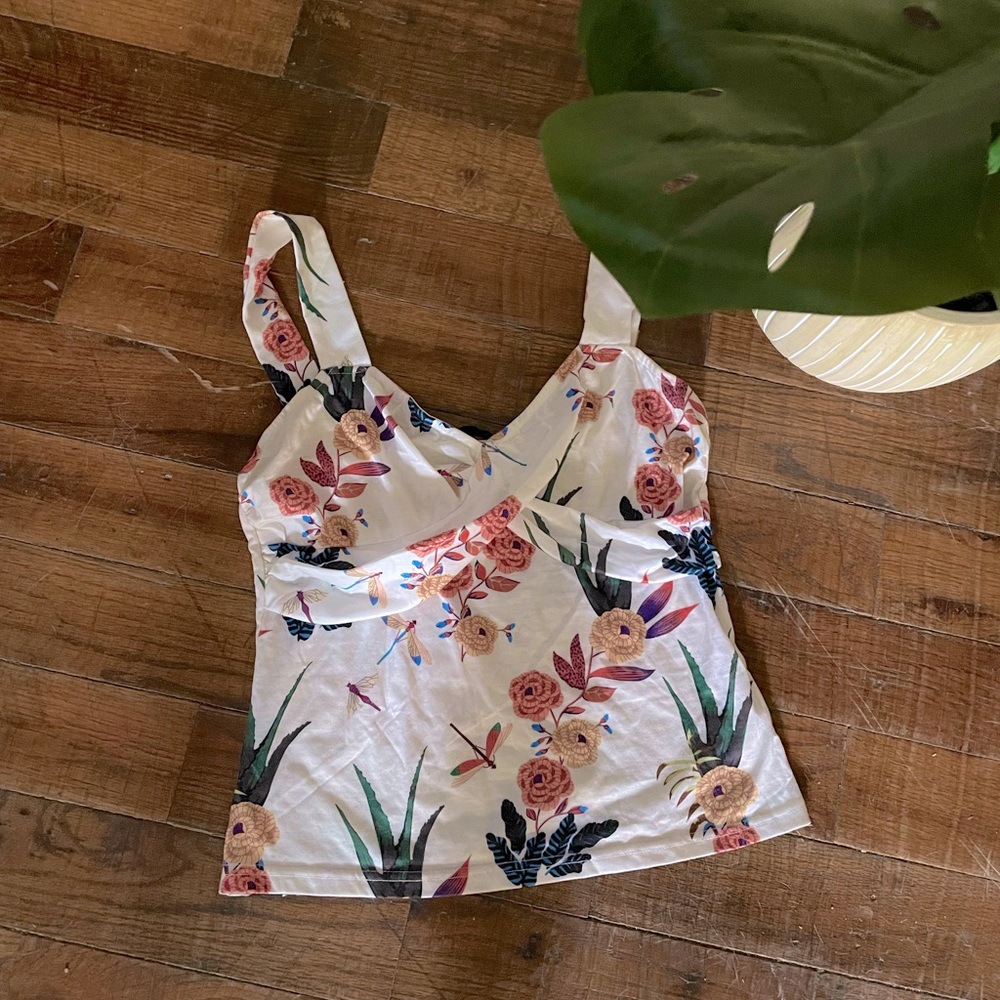 SHEIN Floral Tank Top